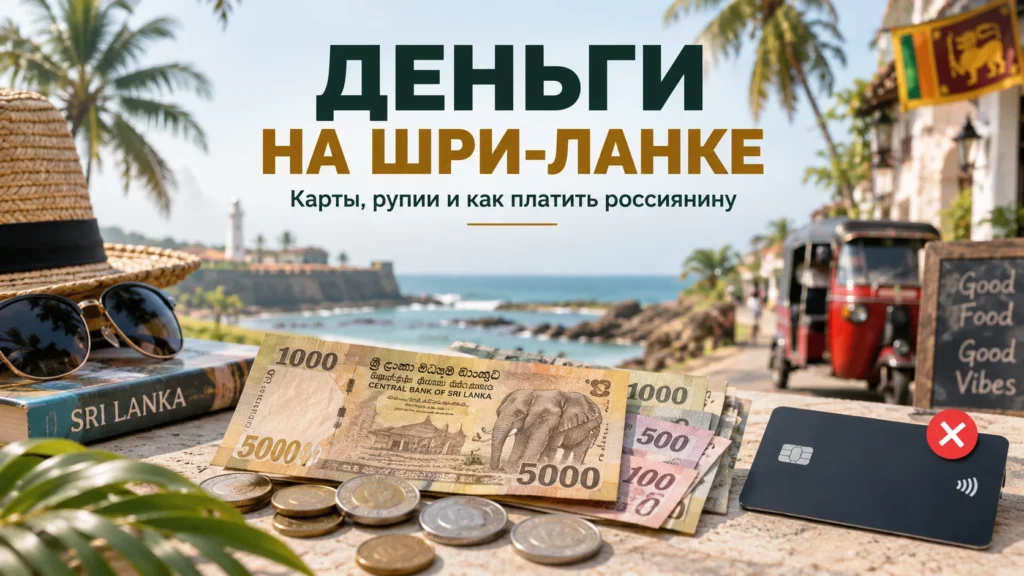 Деньги на Шри-Ланке — карты, рупии и как платить россиянину