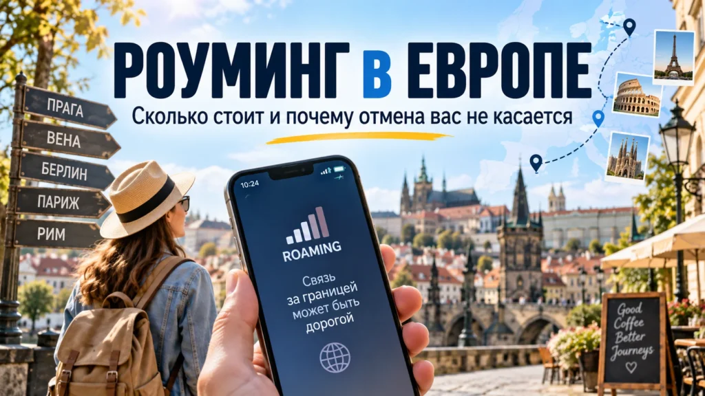 Роуминг в Европе — сколько стоит для россиян и почему отмена роуминга не действует