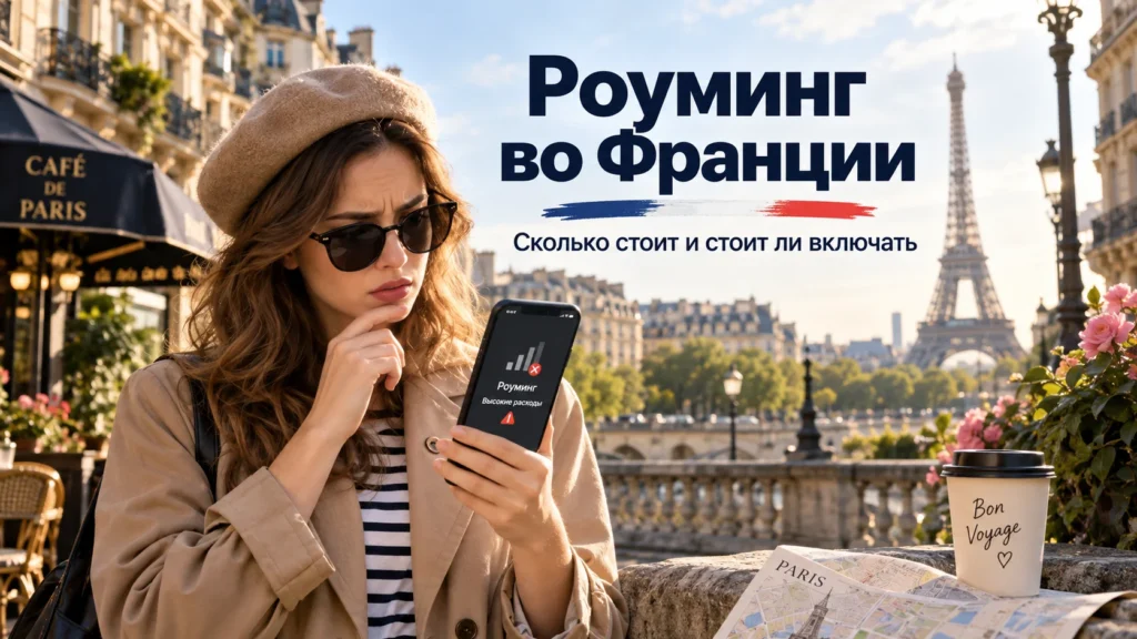 Роуминг во Франции — сколько стоит и стоит ли включать