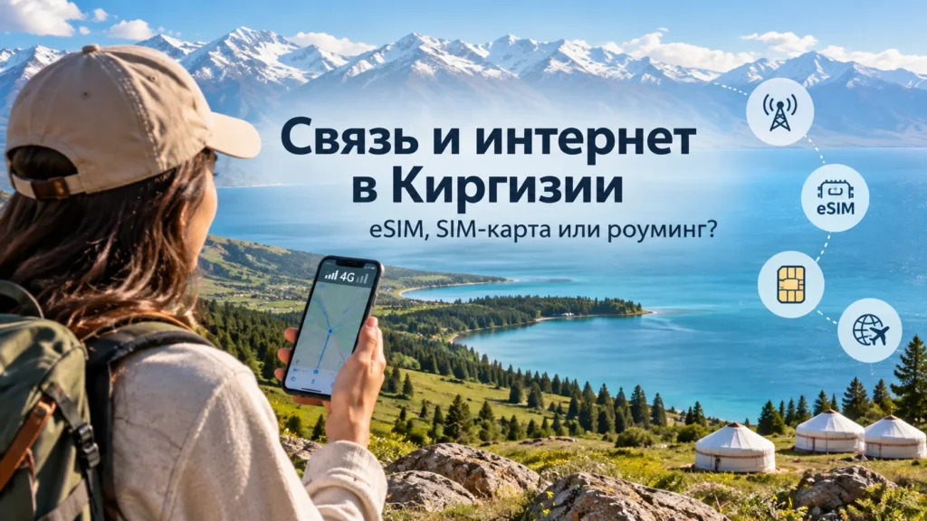 Связь и интернет в Киргизии — eSIM, SIM-карта или роуминг