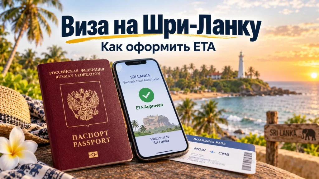 Виза на Шри-Ланку для россиян — как оформить ETA