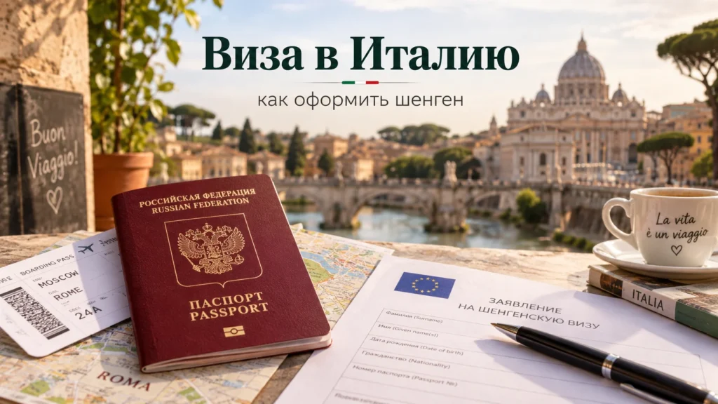 Виза в Италию для россиян — как оформить шенген