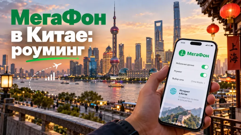 Роуминг МегаФона в Китае — мобильный интернет в поездке