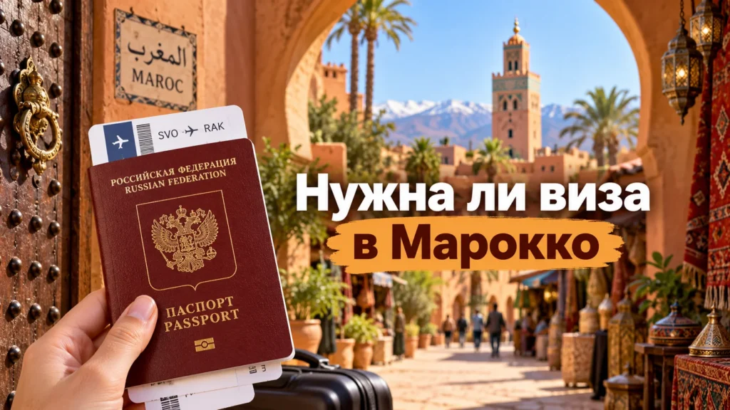 Нужна ли виза в Марокко для россиян — правила въезда и документы