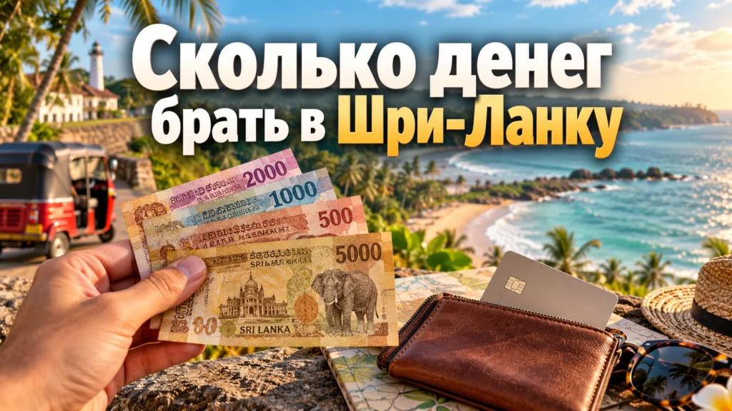 Сколько денег брать на Шри-Ланку — местные рупии, наличные, банковская карта и бюджет поездки