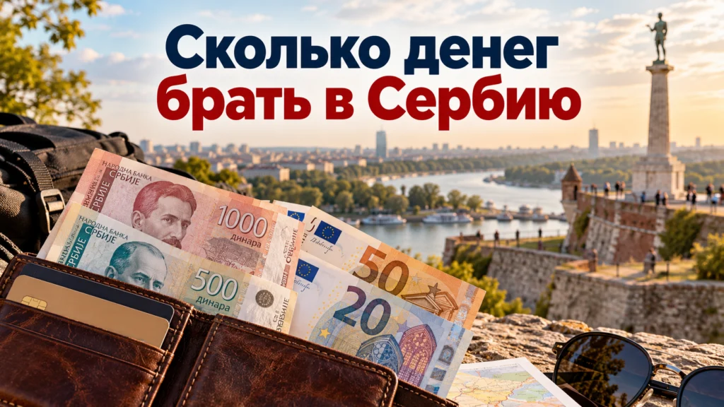 Сколько денег брать в Сербию — сербские динары, евро и бюджет поездки на фоне Белграда