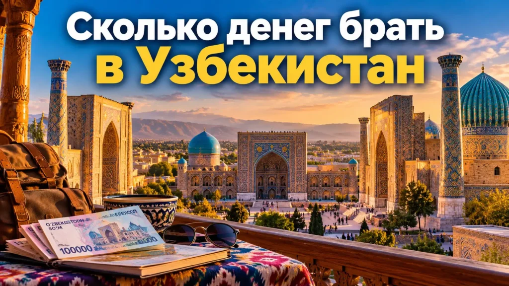 Сколько денег брать в Узбекистан — узбекские сумы, бюджет поездки и площадь Регистан в Самарканде